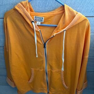 Converse zip up hoodie